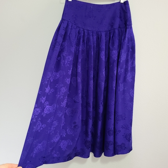 Vintage Marie st Clair 100% rayon womens skirt size 8 - Picture 1 of 11